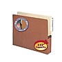 Smead End Tab File Pocket, 3.5" Expansion, Letter Size, Redrope with Manila Liner, 10/Box (73624)~#|#~m004896466_sc7