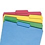 Smead SuperTab File Folders, 3 Tab, Letter Size, Assorted Colors, 12/Pack (11641)~#|#~m004896908_sc7