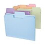 Smead SuperTab File Folders, 1/3 Cut, Letter Size, Multicolor, 100/Box (11961)~#|#~m004896935_sc7