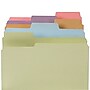 Smead SuperTab File Folders, 1/3 Cut, Letter Size, Multicolor, 100/Box (11961)~#|#~m004896936_sc7