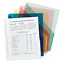 Smead Organized Up Poly Binder Pockets, 3-Hole Punched, Assorted Colors, 5/Pack (89505)~#|#~m004896957_sc7