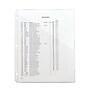 Smead Organized Up Poly Binder Pockets, 3-Hole Punched, Clear, 5/Pack (89506)~#|#~m004896964_sc7