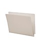 Smead® Colored End Tab File Folder, Shelf-Master® Reinforced Straight-Cut Tab, Letter Size, Gray, 100 per Bx (25310)~#|#~m004897024_sc7