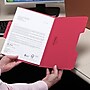 Smead SuperTab File Folder, 3 Tab, Letter Size, Red, 100/Box (11983)~#|#~m004897141_sc7