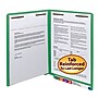 Smead Shelf-Master Recycled Reinforced Classification Folder, 3/4" Expansion, Letter Size, Green, 50/Box (25140)~#|#~m004897266_sc7