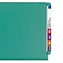 Smead End Tab Pressboard Classification Folders with SafeSHIELD Fasteners, Letter Size, Green, 10/Box (26785)~#|#~m004897335_sc7