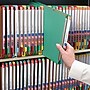 Smead End Tab Pressboard Classification Folders with SafeSHIELD Fasteners, Letter Size, Green, 10/Box (26785)~#|#~m004897336_sc7