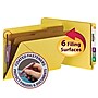Smead End Tab Pressboard Classification File Folder with SafeSHIELD®, Legal Size, Yellow, 10/Box (29789)~#|#~m004897364_sc7