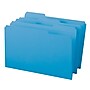 Smead File Folder, Reinforced 1/3-Cut Tab, Legal Size, Blue, 100 per Box (17034)~#|#~m004897679_sc7
