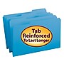Smead File Folder, Reinforced 1/3-Cut Tab, Legal Size, Blue, 100 per Box (17034)~#|#~m004897681_sc7