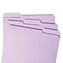 Smead File Folder, 3 Tab, Letter Size, Lavender, 100/Box (12434)~#|#~m004897740_sc7