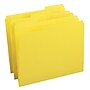 Smead File Folder, 1/3-Cut Tab, Letter Size, Yellow, 100/Box (12934)~#|#~m004897819_sc7