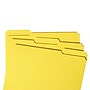 Smead File Folder, 1/3-Cut Tab, Letter Size, Yellow, 100/Box (12934)~#|#~m004897821_sc7