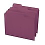 Smead File Folders, 1/3-Cut Tab, Letter Size, Maroon, 100/Box (13093)~#|#~m004898079_sc7