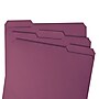 Smead File Folders, 1/3-Cut Tab, Letter Size, Maroon, 100/Box (13093)~#|#~m004898080_sc7