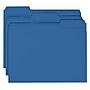 Smead File Folder, 1/3-Cut Tab, Letter Size, Navy, 100/Box (13193)~#|#~m004898097_sc7