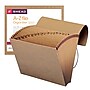 Smead Expanding File with Flap and Cord Closure, A-Z Index, Letter Size, Kraft (70121)~#|#~m004898325_sc7