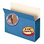 Smead Paper Stock File Pocket, 5.25" Expansion, Letter Size, Blue (73235)~#|#~m004898372_sc7