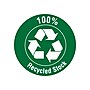 Smead 100% Recycled Reinforced File Jackets, Straight-Cut Tab, 2" Expansion, Legal Size, Manila, 50/Box (75607)~#|#~m004898752_sc7