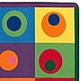 Flagship Carpets Nylon, Silly Circles, 7'6"x12' Multi-Colored Rug (FE119-44A)~#|#~m004898900_sc7