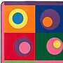 Flagship Carpets Nylon, Silly Circles, 7'6"x12' Multi-Colored Rug (FE119-44A)~#|#~m004898901_sc7