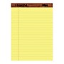 TOPS Legal Pad Notepads 8.5" x 11.75", Wide Ruled, Canary, 50 Sheets/Pad, 12 Pads/Pack (7532)~#|#~m004917966_sc7