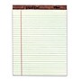 TOPS The Legal Pad Notepad, 8.5" x 11.75", Wide Ruled, Green Tint, 50 Sheets/Pad, 12 Pads (7534)~#|#~m004917975_sc7