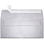 LUX 4 1/8" x 9 1/2" #10 80lbs. Square Flap Envelopes, Silver Metallic, 50/Pack~#|#~m004940415_sc7