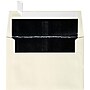 LUX 4 1/4" x 6 1/4" A4 Photo, Invitation Envelopes W/Peel & Press, Natural/Black LUX, 1000/BX~#|#~m004940480_sc7