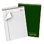Ampad Gold Fibre Designer Series Notepad, 8.5" x 11.75", Wide Ruled, Classic Green, 70 Sheets/Pad (TOP 20-811)~#|#~m004940539_sc7
