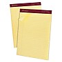 Ampad Gold Fibre Notepads, 8.5" x 11.75", Legal Rule, Canary, 50 Sheets/Pad, 12 Pads/Pack (TOP 20-020R)~#|#~m004940556_sc7