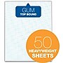 TOPS Graph Pad, 8.5" x 11", Graph, White, 50 Sheets/Pad (TOP 33041)~#|#~m004940665_sc7