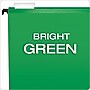 Pendaflex SureHook® Reinforced Hanging File Folders, 5 Tab Positions, Letter Size, Bright Green, 20/Box (6152 1/5 BGR)~#|#~m005167882_sc7