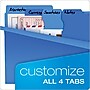 Pendaflex Divide it Up Recycled File Folder, 1/3-Cut Tab, Assorted, Letter Size, Assorted Colors, 12/Pack (10773)~#|#~m005167935_sc7