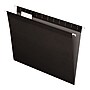 Pendaflex Reinforced Hanging File Folders, 1/5 Tab, Letter Size, Black, 25/Box (PFX 4152 1/5 BLA)~#|#~m005167992_sc7