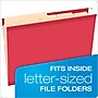 Pendaflex Recycled File Folder, 1/3-Cut Tab, Assorted, Letter Size, Manila, 24/Pack (10770)~#|#~m005168235_sc7