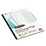 Wilson Jones ColumnWrite Columnar Pad, 3 Columns, 8 1/2" x 11", Green/White, 50 Sheets/Book (G7203A)~#|#~m005199474_sc7