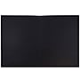 JAM Paper 2-Pocket Linen Portfolio Folder, Black, 6/Pack (99594d)~#|#~m005206662_sc7