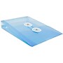 JAM Paper Plastic Filing Envelope with Button & String Closure, Blue, 12/Pack (473B1BU)~#|#~m005223729_sc7