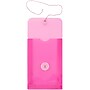 JAM Paper Plastic Filing Envelope with Button & String Closure, Fuchsia Pink, 12/Pack (473B1FU)~#|#~m005223736_sc7