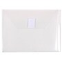 JAM Paper® Plastic Envelopes with Hook & Loop Closure, Index Booklet, 5.5 x 7.5, Clear, 12/Pack (920V0CL)~#|#~m005223798_sc7