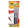 BIC Atlantis Ballpoint Pens, Bold Point, Assorted Ink, 3/Pack (VCGBP31-AST)~#|#~m005431280_sc7