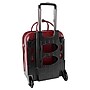 McKlein W Series Leather Briefcase, Laptop Compatible, Rolling, Red Trimmed In Sand (96496)~#|#~m005497673_sc7