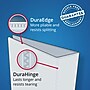Avery Durable View Binder, 3" Slant Rings, 600 Sheet Capacity, DuraHinge, Blue (17044)~#|#~m005516970_sc7
