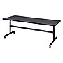 Regency Seating Kobe 72" x 30" Flip Top Mobile Training Table, Grey (MKFT7230GY)~#|#~m005742842_sc7