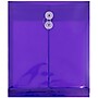 JAM Paper Plastic Document File, Letter, Purple, 12/Pack (118B1PU)~#|#~m005744793_sc7