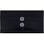 JAM Paper® Plastic Envelopes with Button and String Tie Closure, #10 Business Booklet, 5.25 x 10, Black, 108/Pack (921B1BLB)~#|#~m005744815_sc7
