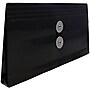 JAM Paper® Plastic Envelopes with Button and String Tie Closure, #10 Business Booklet, 5.25 x 10, Black, 108/Pack (921B1BLB)~#|#~m005744817_sc7