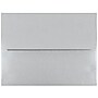 JAM Paper A2 Metallic Invitation Envelopes, 4.375 x 5.75, Stardream Silver, 25/Pack (GCST609)~#|#~m005744855_sc7