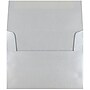 JAM Paper A2 Metallic Invitation Envelopes, 4.375 x 5.75, Stardream Silver, 25/Pack (GCST609)~#|#~m005744856_sc7